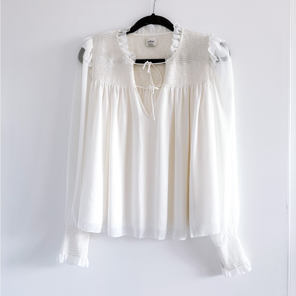 Aritzia Wilfred Castello Blouse - Picture 2 of 14